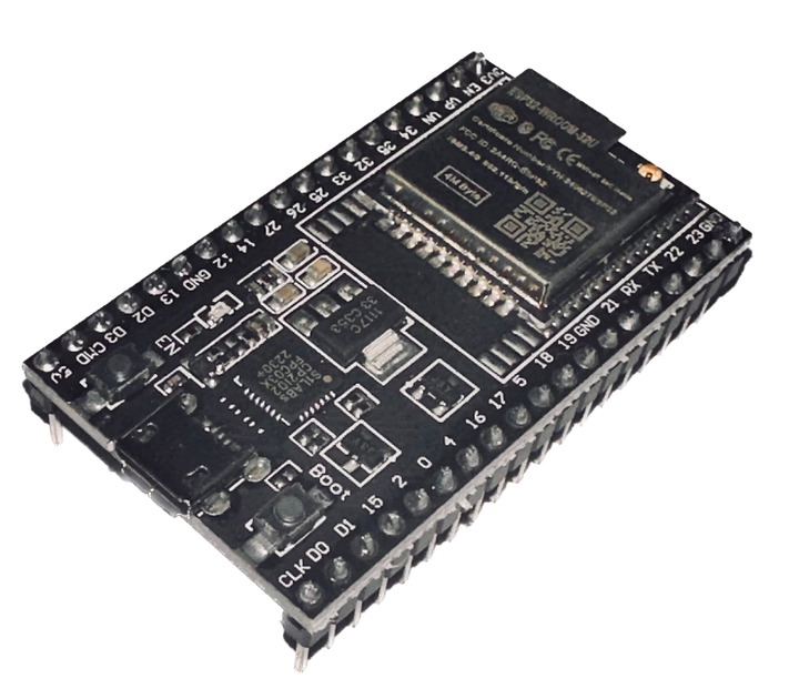 Плата розробки ESP32-WROOM-32U WiFi+Bluetooth 38pin CP2102 micro-USB - Фото 1 Плата розробки ESP32-WROOM-32U WiFi+Bluetooth 38pin CP2102 micro-USB - зображення 1