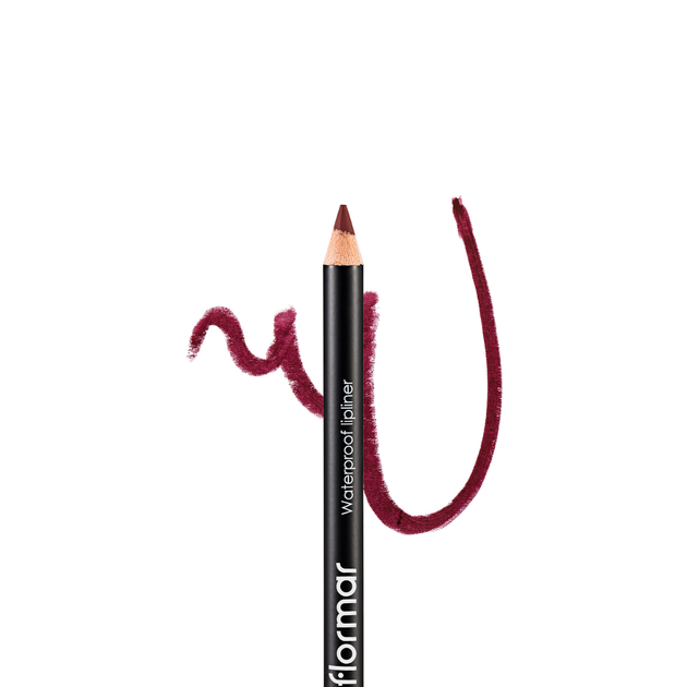 Олівець для губ водостійкий Flormar Waterpoof Lipliner № 205 Елегантний бордо Elegant Bordeaux - Фото 2 Олівець для губ водостійкий Flormar Waterpoof Lipliner № 205 Елегантний бордо Elegant Bordeaux - изображение 2