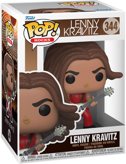 Фігурка Funko POP!  Rocks: Lenny Kravitz (5908305244974) - зображення 1