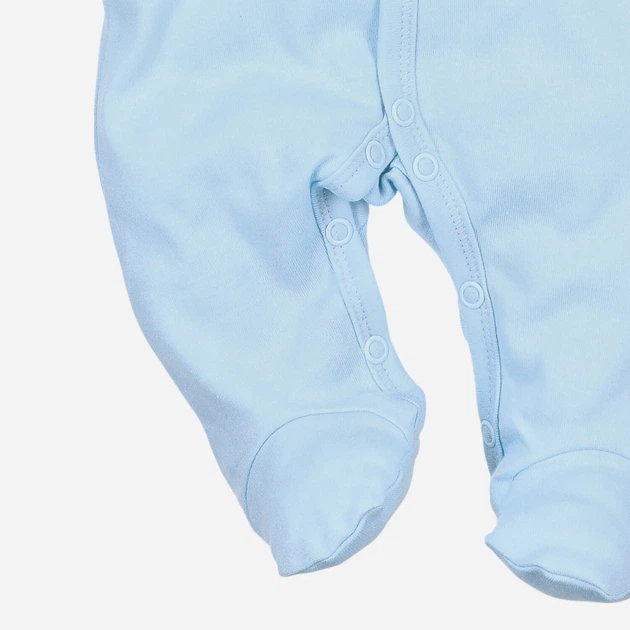 Дитячий чоловічок для новонароджених для хлопчика NINI ABN-3964/BZI/056 68 см Світло-блакитний (5904252450451) - зображення 3