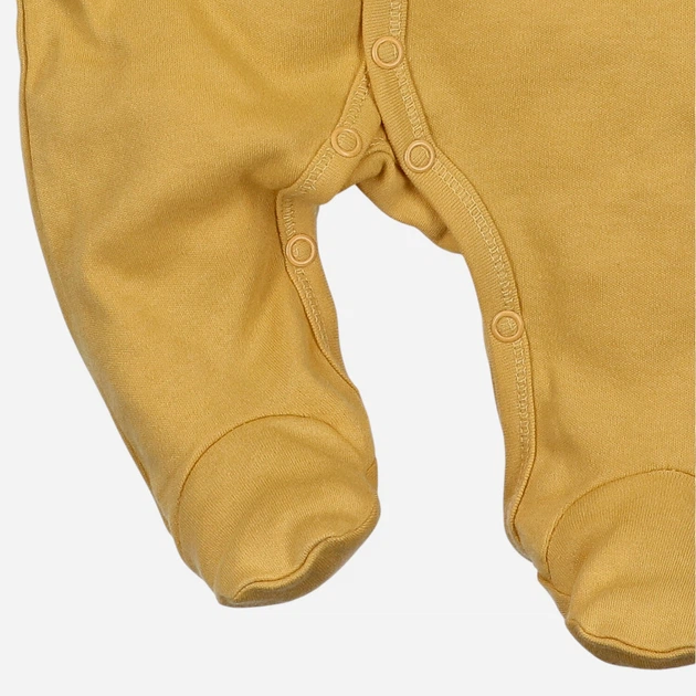 Дитячий чоловічок для новонароджених для хлопчика NINI ABN-3964/MIO/056 56 см Гірчичний (5904252459010) - зображення 3