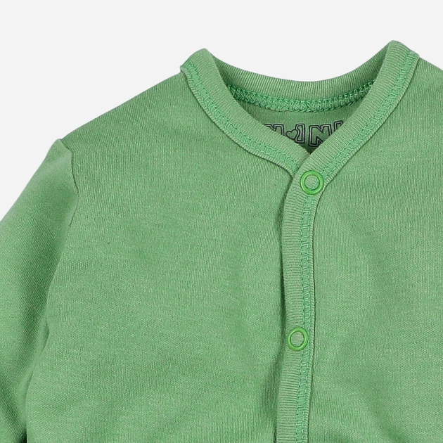 Pajacyk niemowlęcy dla chłopca NINI ABN-3964/TRZ/056 56 cm Zielony (5904252450376) - obraz 4