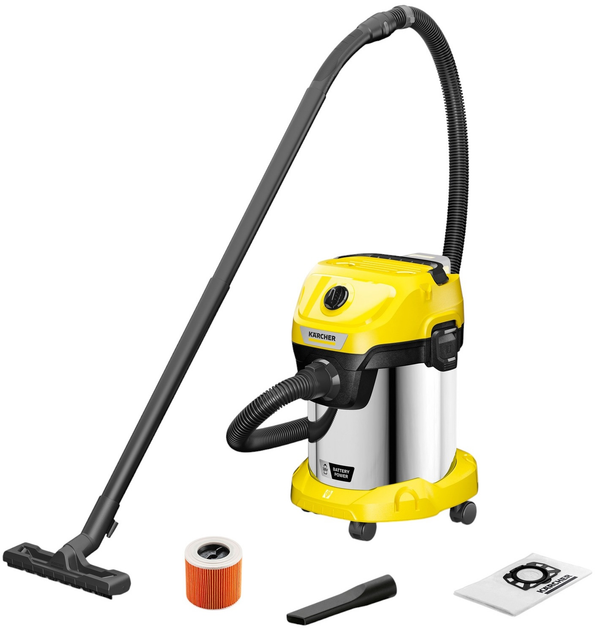 Odkurzacz przemysłowy Karcher WD 3-18 S V-17/20 (1.628-575.0) - obraz 1