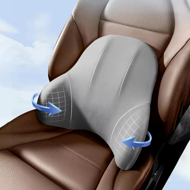 Ортопедическая поясничная подушка из хлопка для поддержки спины UFT Car Pillow 4 - изображение 2