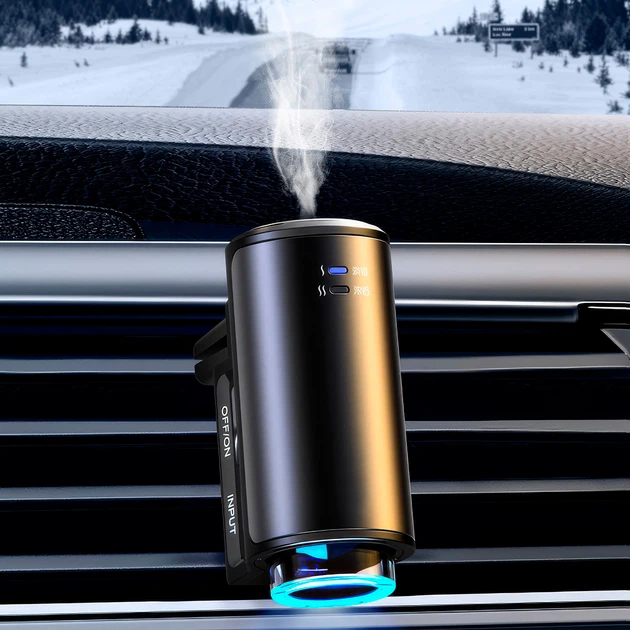 Умный автомобильный ароматизатор на дефлектор LOW AromaCar 2 с 3 ароматами в подарок. - изображение 2