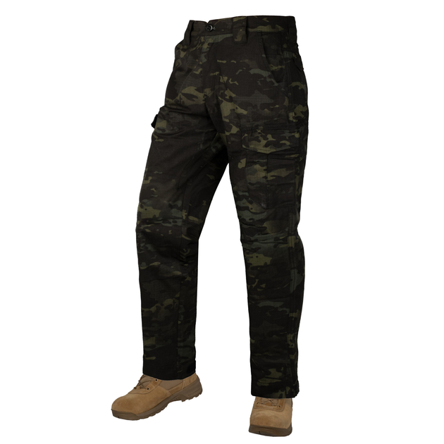 Тактичні штани Emerson Blue Label Ergonomic Fit Long Multicam Black 48р (94540) - зображення 1