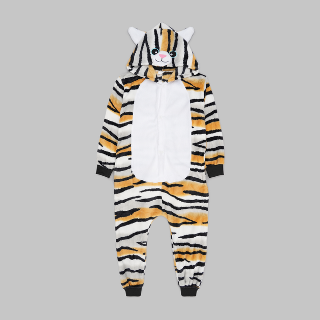 Детский кигуруми-тигр для девочки Kigurumi Тигр B51 110 см Коричневый (ROZ6501096630) 