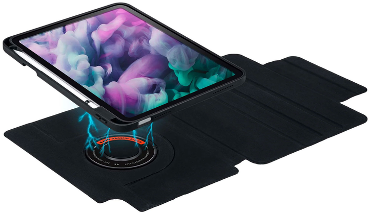 Обкладинка Laut Prestige Folio MG для Apple iPad Pro 11" (2024) Black (L_IPP24S_PRM_BK) - зображення 8