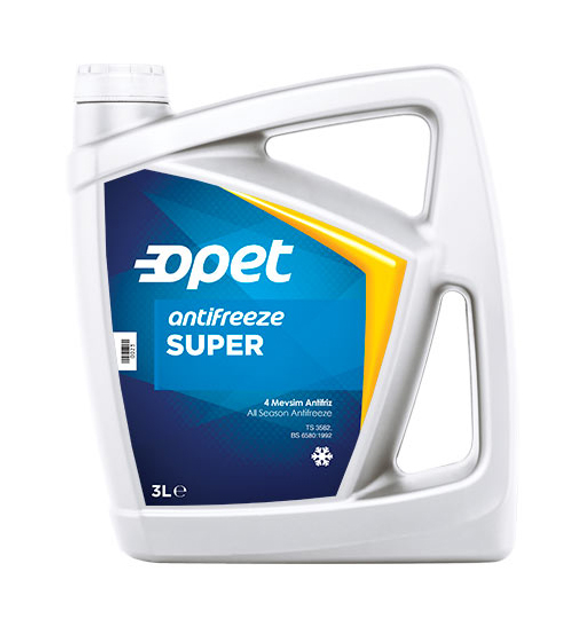 Антифриз концентрат Opet Super Antifreeze G11 3 л Голубой (AVT170390 ...