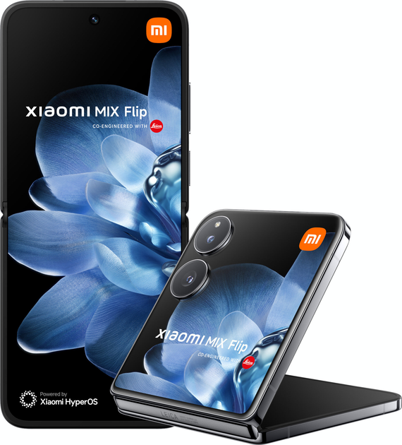 Мобільний телефон Xiaomi Mix Flip 5G DualSim 12/512GB Black (MZB0HL0EU) - зображення 1