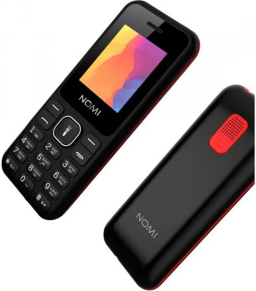 Мобильный телефон Nomi i1880 Red+Black - Фото 5 Мобильный телефон Nomi i1880 Red+Black - изображение 5