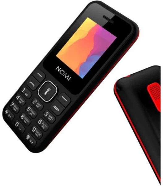 Мобильный телефон Nomi i1880 Red+Black - Фото 6 Мобильный телефон Nomi i1880 Red+Black - изображение 6