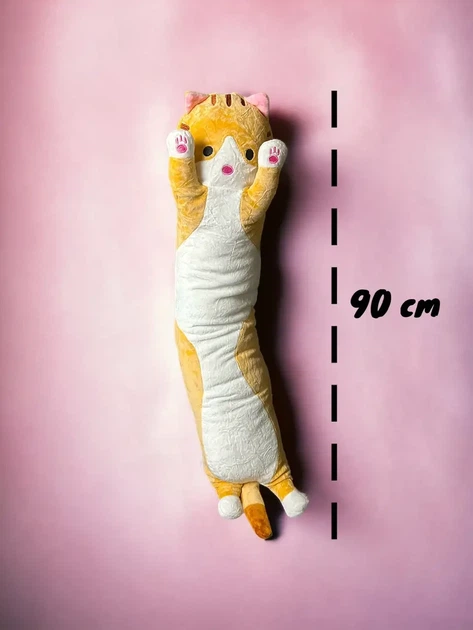 Подушка-обіймашка OPT-TOP Cat Pan 90см (2035776458) - Фото 2 Подушка-обіймашка OPT-TOP Cat Pan 90см (2035776458) - зображення 2