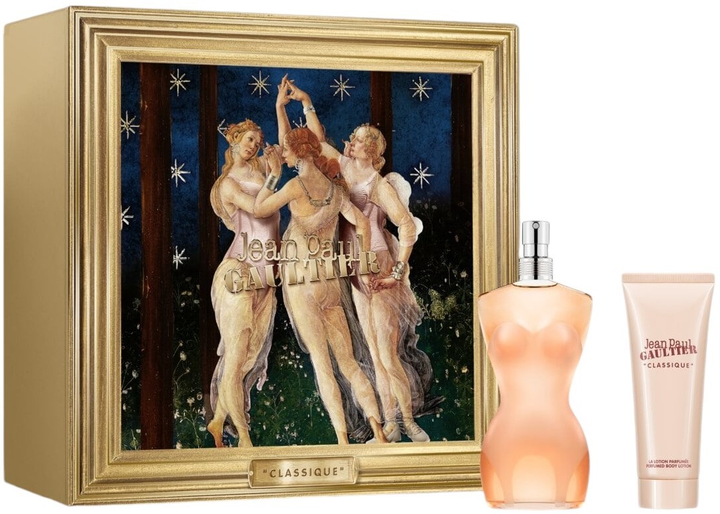 Zestaw dla kobiet Jean Paul Gaultier Classique Woda toaletowa 100 ml + Balsam do ciała 75 ml (8435415099127) - obraz 1