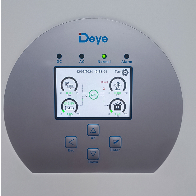 Deye 20 кВт 380В высоковольтный гибридный инвертор 160-700В, 3 фазы бесперебойник, UPS, ИБП (SUN-20K-SG01HP3-EU-AM2) - изображение 8
