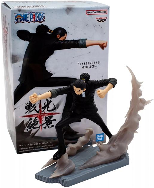 Figurka Banpresto One Piece Senkozekkei Rob Lucci 10 cm (4983164891133) - obraz 1