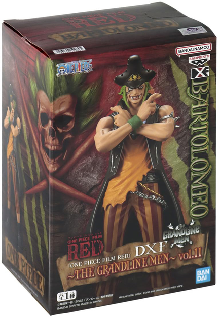 Фігурка Banpresto One Piece The Grandline Men Bartolomeo Vol. 11 17 см (4983164192841) - зображення 1