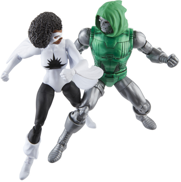 Zestaw figurek Hasbro Marvel Legends Avengers Beyond Earths Mightiest Captain Marvel vs Doctor Doom z akcesoriami 2 szt 15 cm (5010996142443) - obraz 3