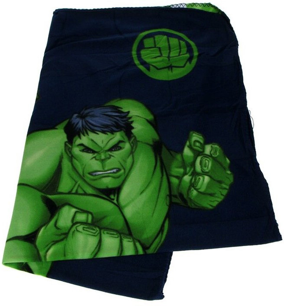 Koc polarowy Marvel Avengers Hulk 100 x 140 cm Zielony (8435631314868) - obraz 4
