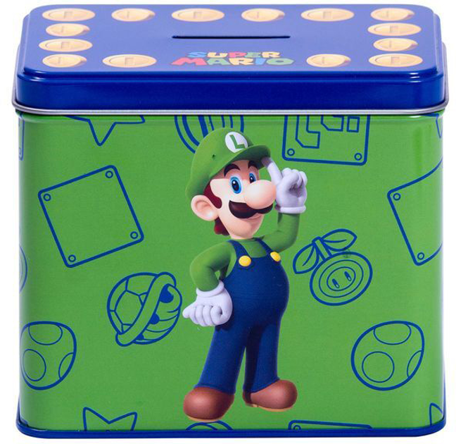 Подарунковий набір Nintendo Super Mario Bros Luigi Чашка 330 мл + Скарбничка (8029085817251) - зображення 3