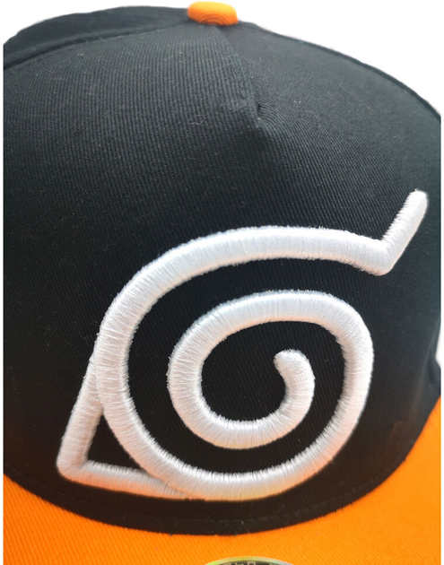 Czapka z daszkiem męska Pierrot Naruto Shippuden One Size Czarna-żółta (8436580112215) - obraz 5