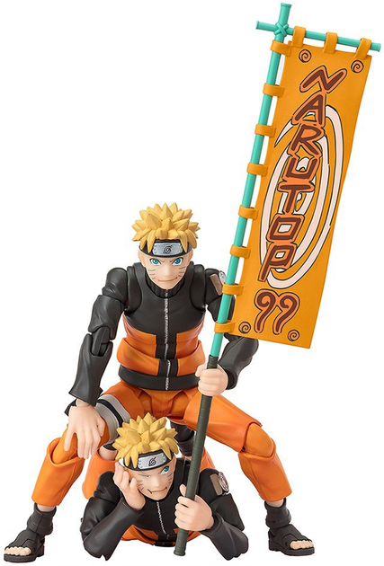 Фігурка Tamashii Nations Naruto Shippuden Naruto Uzumaki Naruto OP99 Edition S.H. Figuarts 15 см (4573102661647) - зображення 2