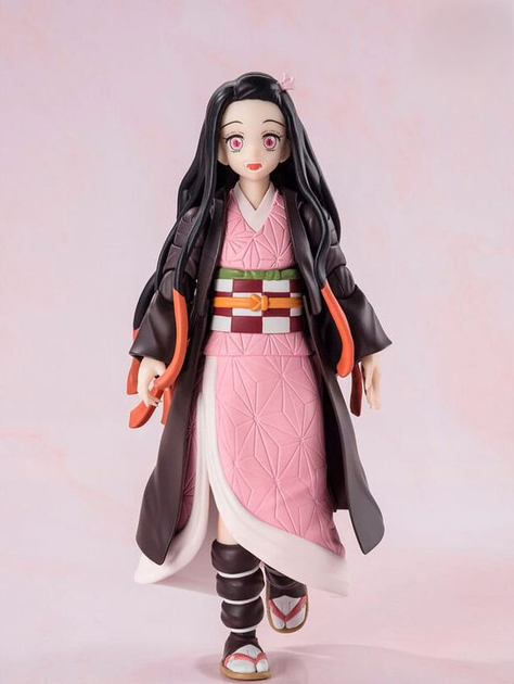 Фігурка Tamashii Nations Demon Slayer Kimetsu no Yaiba Tanjiro Nezuko S.H Figuarts 13 см (4573102664761) - зображення 5