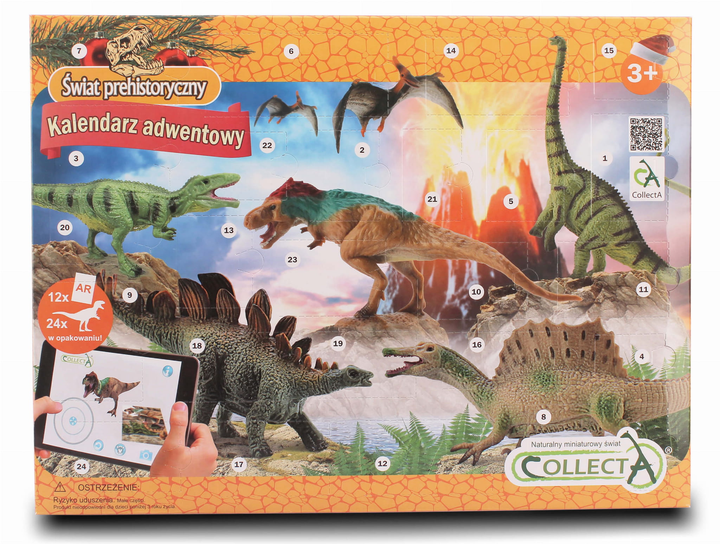 Kalendarz adwentowy Collecta Dinozaury (4892900841779) - obraz 1