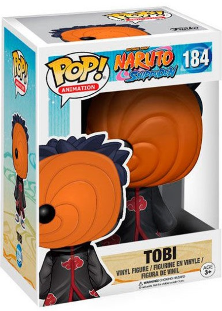 Figurka Funko POP! Animation Naruto Shippuden Tobi 184 (0889698124522) - obraz 1