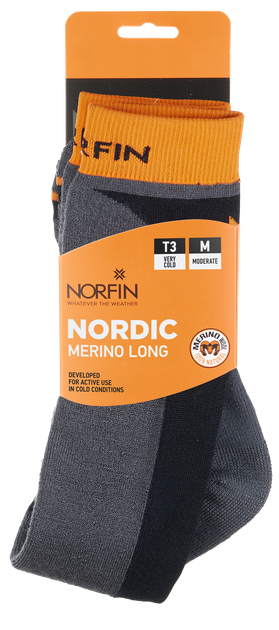 Носки Norfin T3M NORDIC MERINO LONG р.M (39-41) - изображение 4