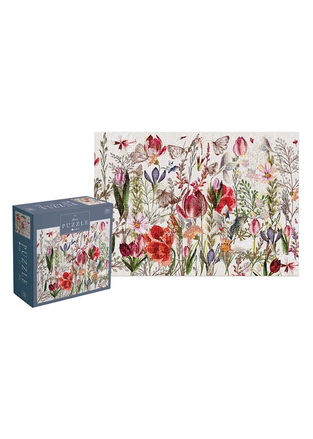 Пазли INTERDRUK тришарові Flowers 5, 500 шт. (370082) - зображення 2