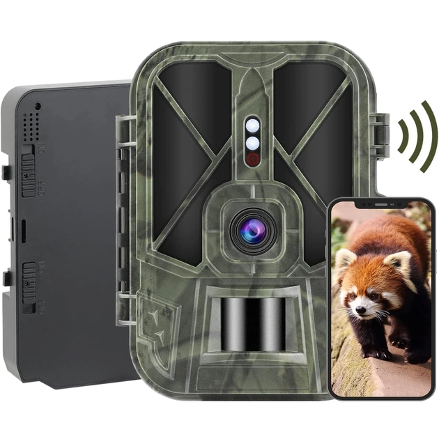 WiFi Фотопастка, камера для полювання Suntek WiFi 940 Pro, 4K, 36МП - изображение 4