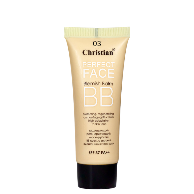 Тональный ВВ крем SPF 37 PA++ Christian Perfect Face Blemish Balm LF-06 №03 - изображение 2