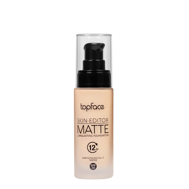 Тональна основа матувальна Topface Skin Editor Matte SPF20 PT465 No 02 - Фото 2 Тональна основа матувальна Topface Skin Editor Matte SPF20 PT465 No 02 - зображення 2