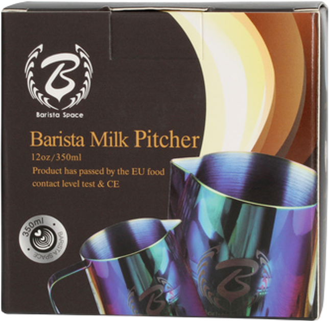 Глечик для молока Barista Space золотий 350 мл (9331543731238) - зображення 6
