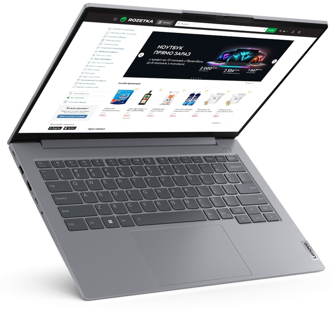 Ноутбук Lenovo ThinkBook 16 G7 IML (21MS005MRM) Arctic Grey - зображення 2