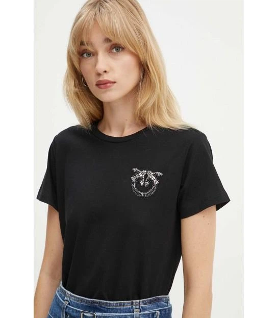 Футболка Pinko 2XL черный 103320 - Фото 1 Футболка Pinko 2XL черный 103320 - изображение 1