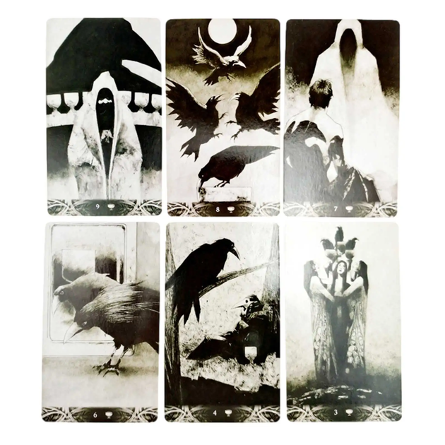 Таро Ворон Смерти, уменьшенная (Murder of Crows Tarot) - Фото 3 Таро Ворон Смерти, уменьшенная (Murder of Crows Tarot) - изображение 3