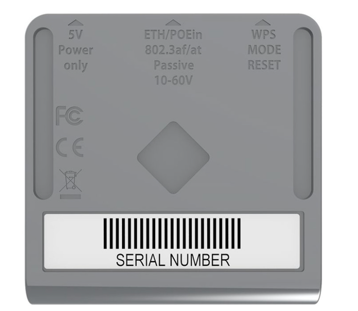 Точка доступа Wi-Fi MikroTik RBmAPL-2nD mAP lite with 650Mhz CPU 64MB RAM 1xLAN built-in Dual Chain 2.4 White (RBmAPL-2nD) - изображение 4