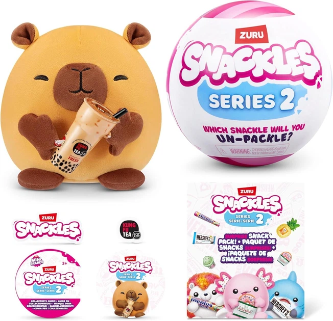 Мягкая игрушка сюрприз Snackle-P Mini Brands сюрприз ZURU Series 2 - Фото 4 Мягкая игрушка сюрприз Snackle-P Mini Brands сюрприз ZURU Series 2 - изображение 4
