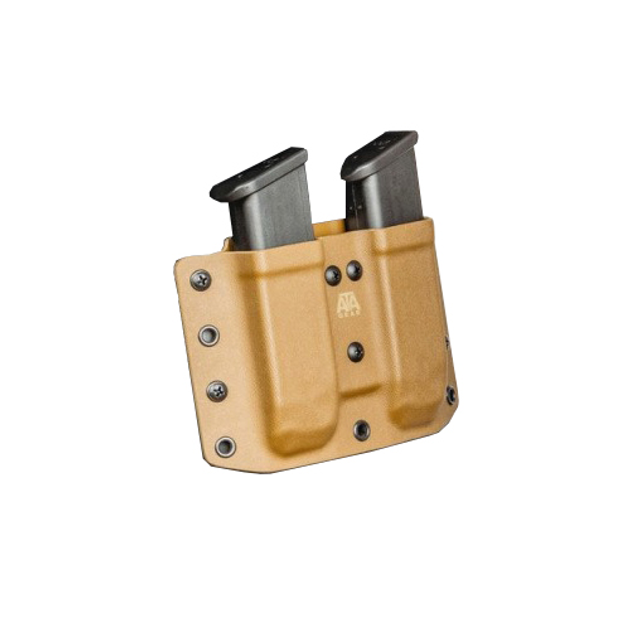 Паучер ATA-Gear® Double Pouch v.2 Glock 17/19/26/34 Coyote - изображение 1