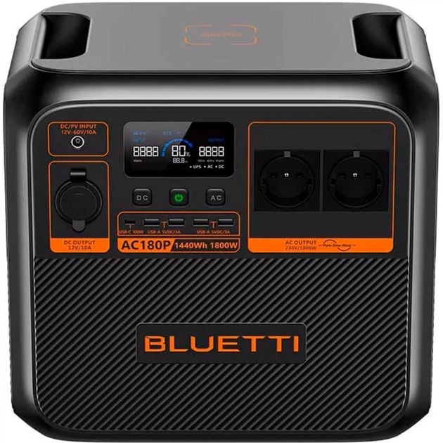 Зарядна станція BLUETTI AC180P - Фото 3 Зарядна станція BLUETTI AC180P - изображение 3