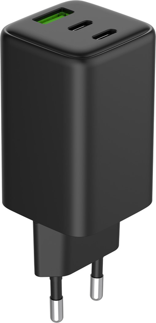 Ładowarka sieciowa alkaya 65W Wall Charger Triple Port Black (CR-50004) - obraz 1