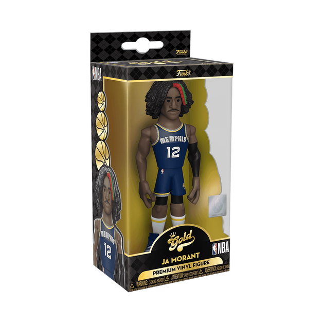 Фігурка Funko Vinyl Gold 5": Ja Morant - Grizzlies - Фото 2 Фігурка Funko Vinyl Gold 5": Ja Morant - Grizzlies - изображение 2