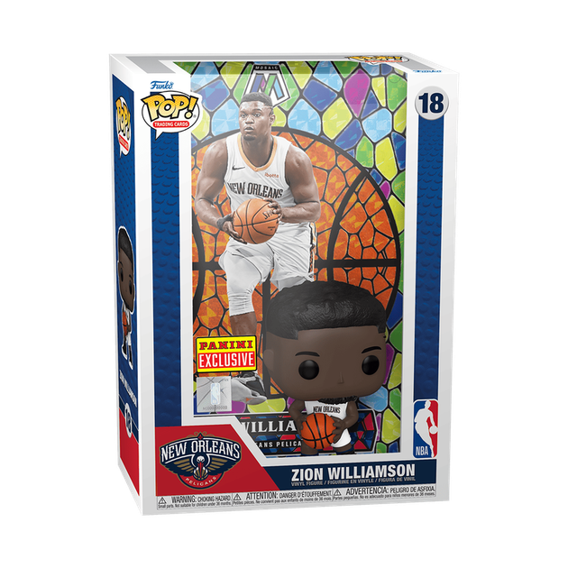 Фігурка Funko Pop! Trading Cards Zion Williamson Mosaic Prisms – New Orleans Pelicans - Фото 2 Фігурка Funko Pop! Trading Cards Zion Williamson Mosaic Prisms – New Orleans Pelicans - изображение 2