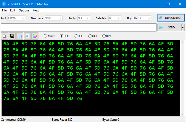 Програма для моніторингу серійних портів – Vovsoft Serial Port Monitor. 1 ПК, безтермінова ліцензія. - Фото 2 Програма для моніторингу серійних портів – Vovsoft Serial Port Monitor. 1 ПК, безтермінова ліцензія. - изображение 2