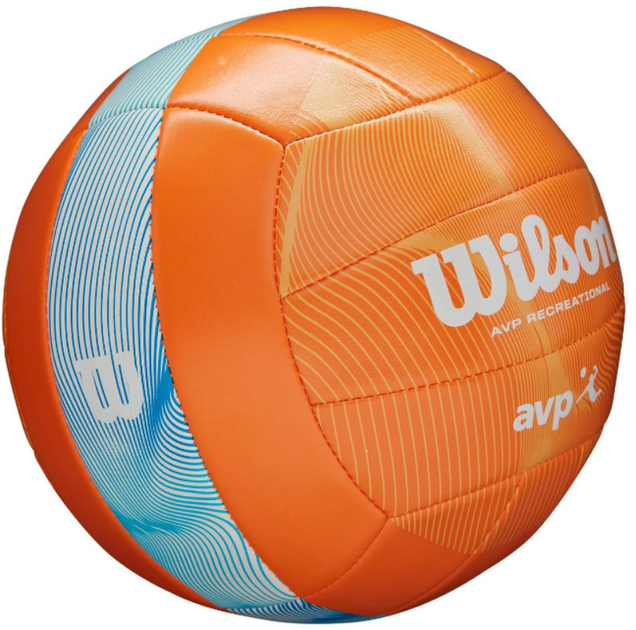 М'яч волейбольний Wilson AVP Movement VB Orange/Blue OF - изображение 2