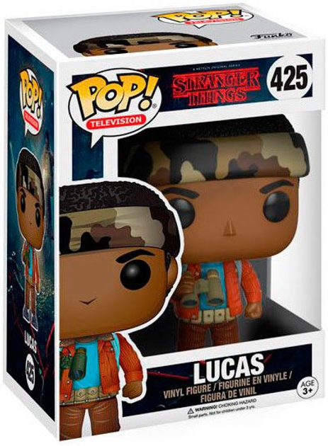 Фігурка Funko POP! Television Stranger Things Lucas 425 (0889698133241) - зображення 1