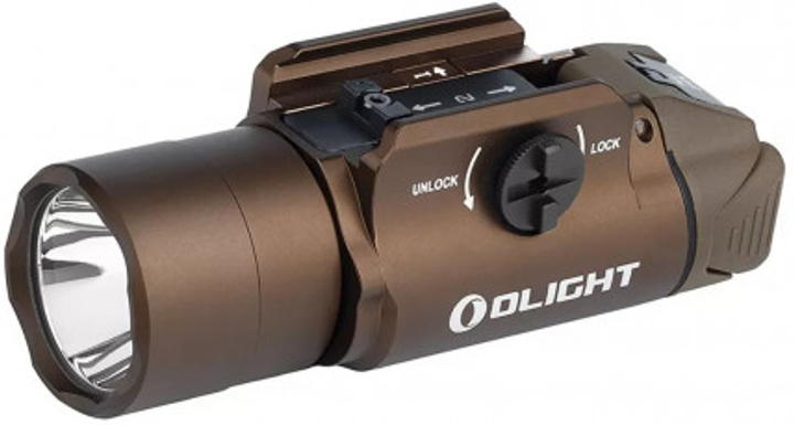 Ліхтар Olight PL Turbo Valkyrie, пустельний загар - изображение 1