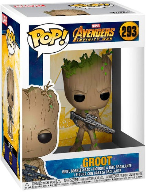 Figurka Funko POP! Marvel Avengers Infinity War Groot  293 (0889698269049) - obraz 1